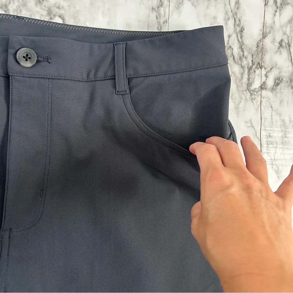 Vuori Men's 34 x30 Meta Pant Athletic performance Slim Fit V430-S Charcoal Grey - Picture 6 of 16